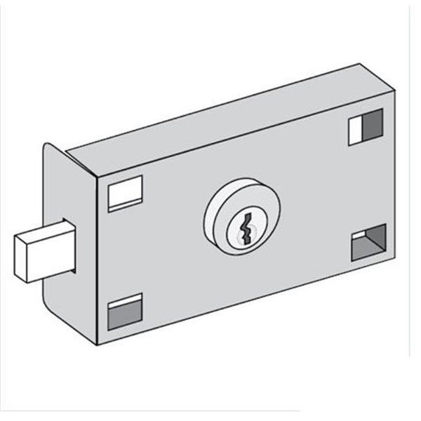 Salsbury Industries Salsbury Industries 3677 Master Commercial Lock for Private Access of FL 4B+ Horizontal Collection Unit with 2 Keys 3677